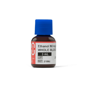 Ethanol 80 mg/dL