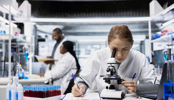 Forensic toxicologists study blood samples containing Medetomidine